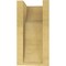 Ekena Millwork 5"W x 5"D x 10"H Wide Carmel Rough Cedar Woodgrain TimberThane Corbel, Primed Tan CORUR05X05X10CARRCPR - alternate 4